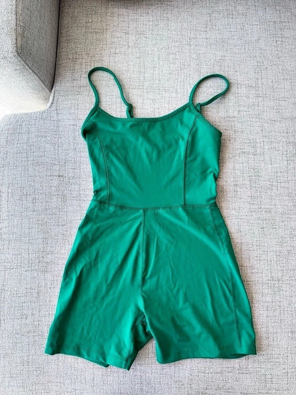 Green spandex one piece Like New